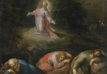 Kristus Alyvų Kalne. Frans Francken II.