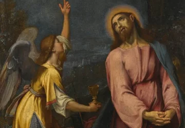 Agonija Alyvų Sode. Jacopo Ligozzi.