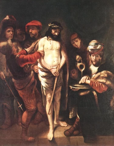 Kristus prieš Pilotą. Nicolaes Maes, 1649-50.