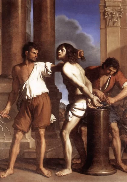 Kristaus nuplakimas. Guercino, 1657.
