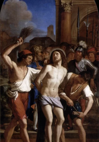 Kristaus nuplakimas. Guercino, 1641-44.