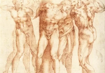 Kristaus nuplakimas. Giulio Clovio, 1540.