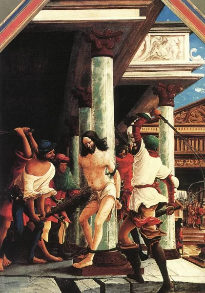 Kristaus nuplakimas. Albrecht Altdorfer, 1518.
