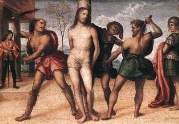 Kristaus nuplakimas. Il Sodoma, apie 1510.