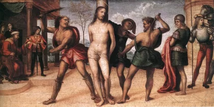 Kristaus nuplakimas. Il Sodoma, apie 1510.