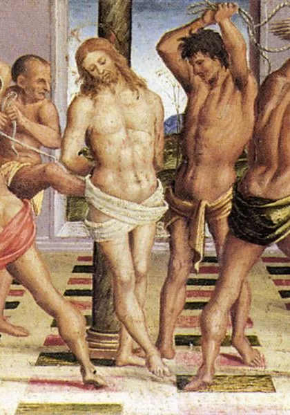 Nuplakimas. Luca Signorelli, 1502.