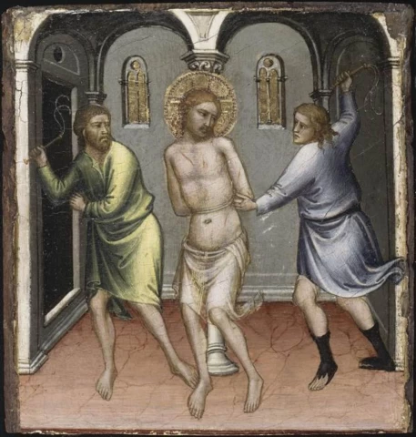 Scenos iš Kristaus gyvenimo. Nuplakimas. Mariotto di Nardo, apie 1395.