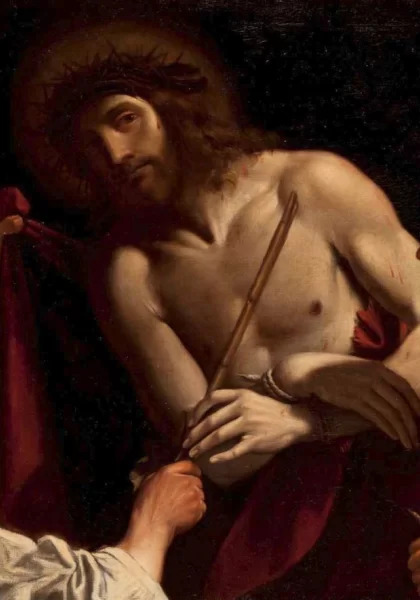 Kristaus išjuokimas. Giacomo Cavedone, apie 1615.