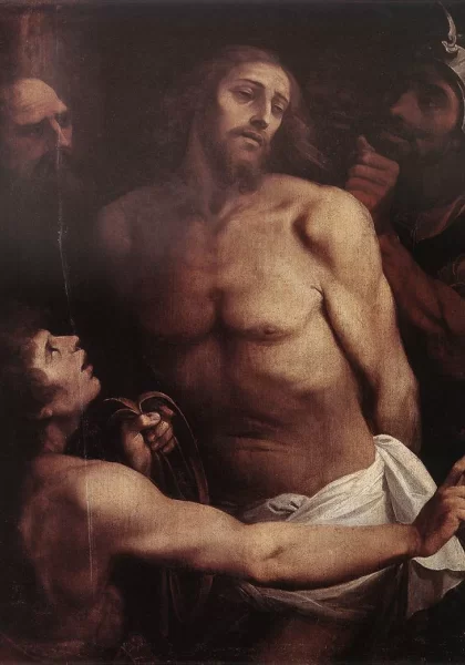 Kristaus išjuokimas. Giuseppe Cesari, apie 1598.