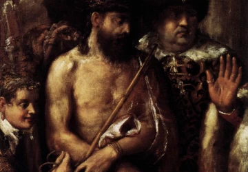 Kristaus išjuokimas. Vecellio Tiziano, 1570-75.
