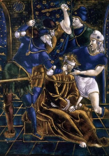 Kristaus išjuokimas. Couly Ii Nouailher, 1540.