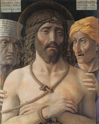 Ecce Homo. Andrea Mantegna, apie 1500.