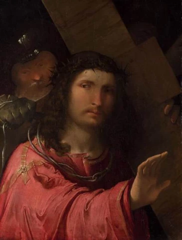 Kristus neša kryžių. Altobello Melone, 1515.