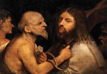 Kristus neša kryžių. Vecellio Tiziano, 1506-07.