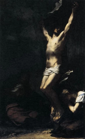 Nukryžiavimas. Pierre-Paul Prud&apos;Hon, 1822.