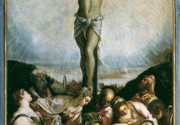 Nukryžiavimas. Tintoretto, apie 1560.
