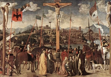 Nukryžiavimas. Michele da Verona, apie 1500.
