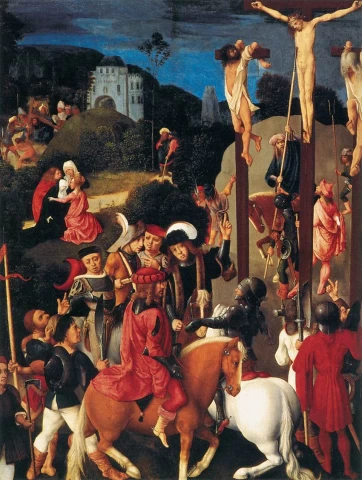 Nukryžiavimas. Mergelės tarp Mergelių meistras, 1487.