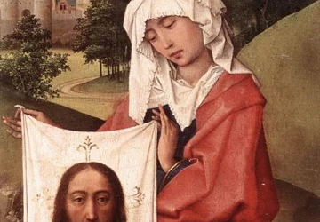 Nukryžiavimo triptikas (dešinys sparnas). Rogier van der Weyden, apie 1445.