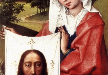 Nukryžiavimo triptikas (detalė). Rogier van der Weyden, apie 1445.