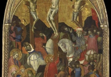 Nukryžiavimas. Barnaba da Modena, apie 1375.