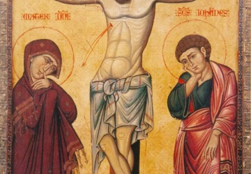 Nukryžiavimas. Nežinomas graikų ikonų tapytojas, 1280.