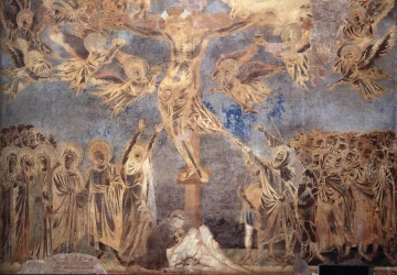 Nukryžiavimas. Cimabue, 1277-80.