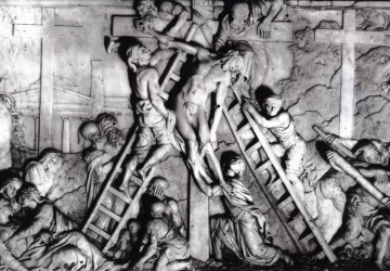 Nuėmimas nuo kryžiaus. Tommaso Rues, 1682.