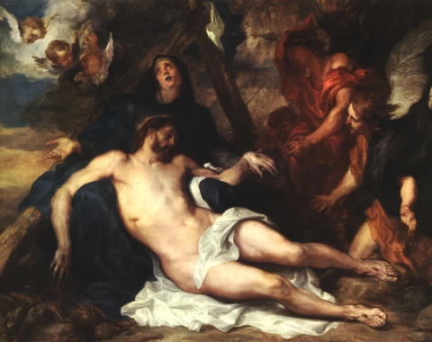 Nuėmimas nuo kryžiaus. Sir Anthony van Dyck, 1634.