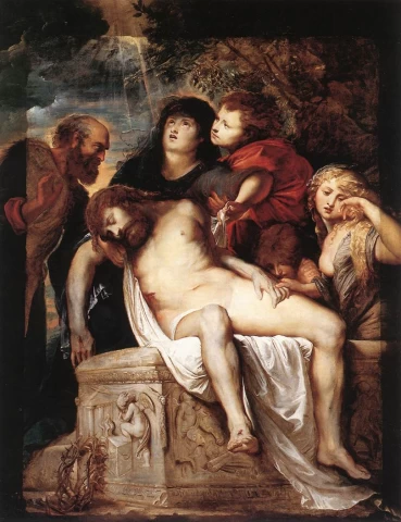Nuėmimas nuo kryžiaus. Peter Paul Rubens, 1602.