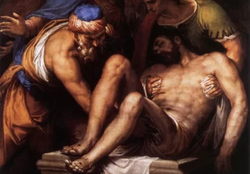 Kristaus nuėmimas nuo kryžiaus. Paolo Veronese, 1548-49.