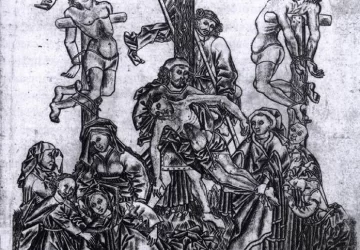 Nuėmimas nuo kryžiaus. Nežinomas vokiečių meistras, apie 1465.