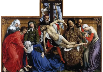 Nuėmimas nuo kryžiaus. Rogier van der Weyden, apie 1435.