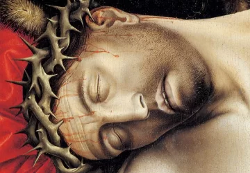Nuėmimas nuo kryžiaus (detalė). Rogier van der Weyden, apie 1435.