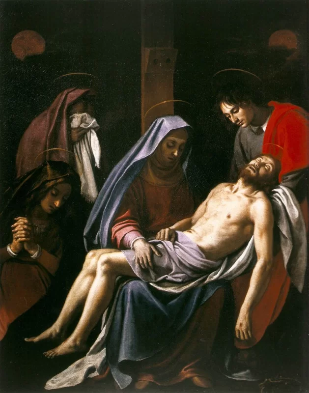 Nuėmimas nuo kryžiaus. Jacopo da Empoli.