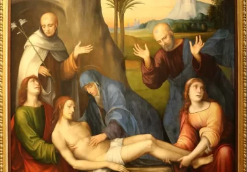 Nuėmimas nuo kryžiaus. Francesco Francia.