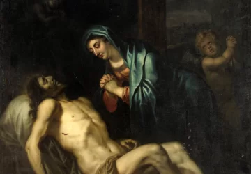 Mirusio Kristaus apraudojimas. Van Ieperen Jan Thomas, 1661.