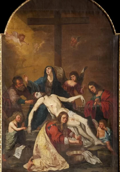 Kristaus apraudojimas. Anton van den Heuvel, 1647-48.