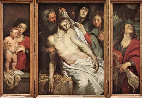 Kristaus apraudojimas. Peter Paul Rubens, 1617-18.