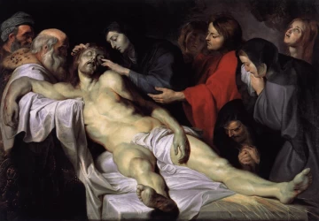 Mirusio Kristaus apraudojimas. Peter Paul Rubens, 1613-14.