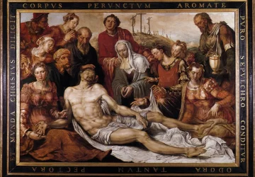 Mirusio Kristaus apraudojimas. Maerten van Heemskerck, 1566.