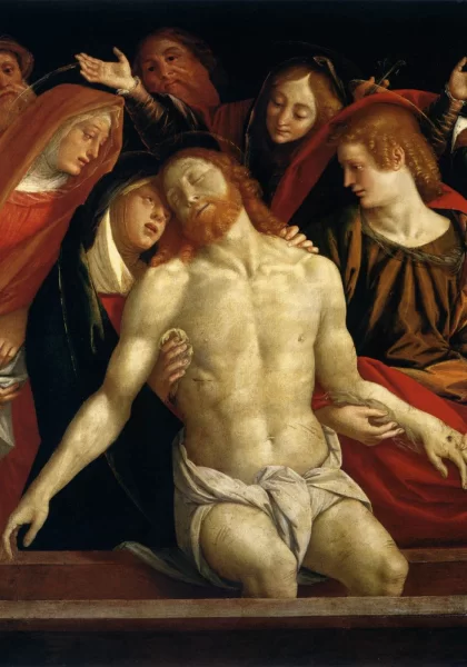 Kristaus apraudojimas. Gaudenzio Ferrari, 1527-29.