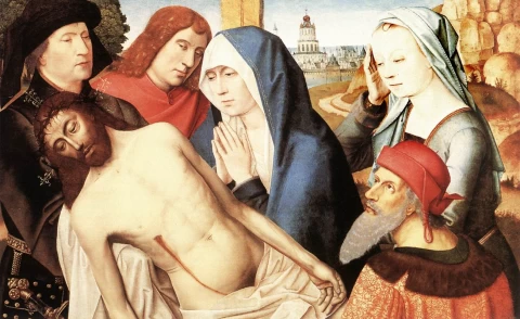 Apraudojimas. Of The Legend Of Saint Lucy Master, 1490.