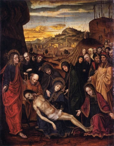 Kristaus apraudojimas. Ambrogio Bergognone, apie 1485.