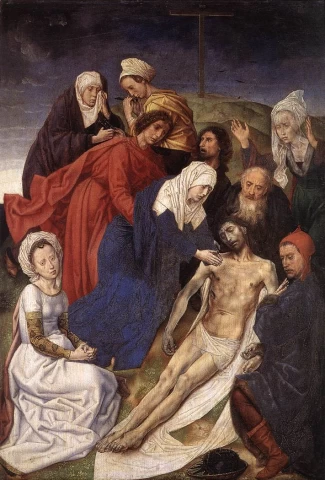 Kristaus apraudojimas. Hugo van der Goes, 1467-68.