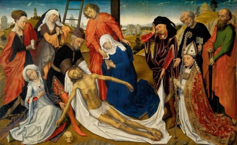 Kristaus apraudojimas. Rogier van der Weyden, 1460-64.