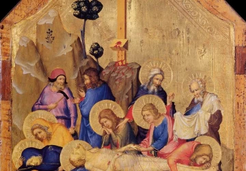 Apraudojimas. Šv. Jurgio kodekso meistras, 1330-35.