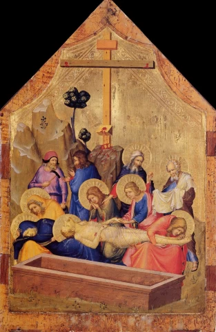 Apraudojimas. Šv. Jurgio kodekso meistras, 1330-35.