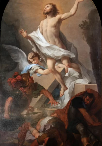 Kristaus prisikėlimas. Pierre Parrocel, 1725.