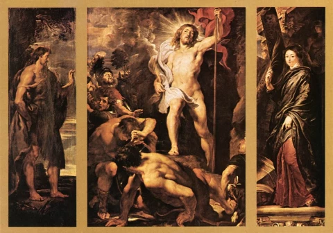Kristaus prisikėlimas. Peter Paul Rubens, 1611-12.